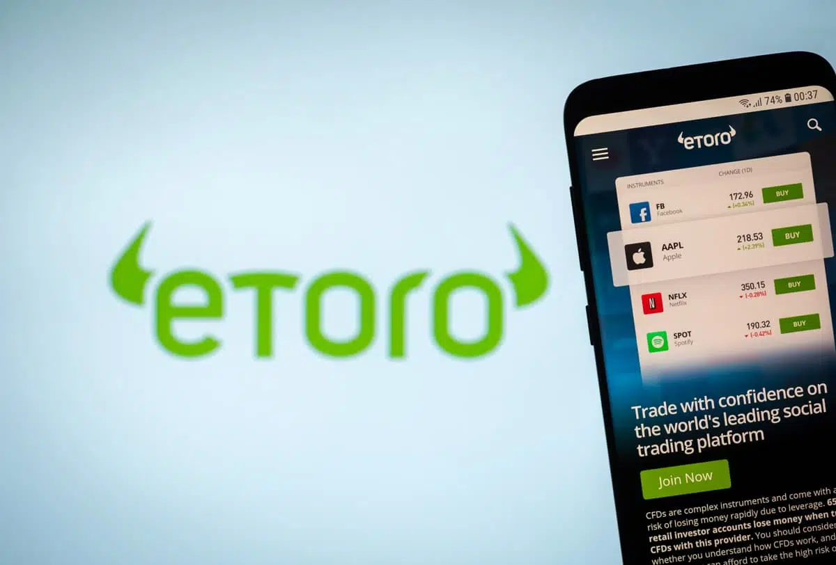 vendre sur l’App eToro