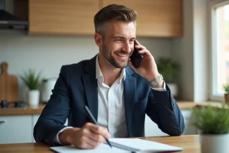 Accord de crédit rapide par téléphone avec étapes claires